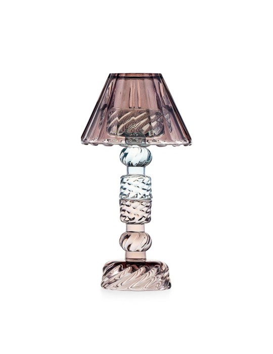 Candeliere pc con paralume Fango