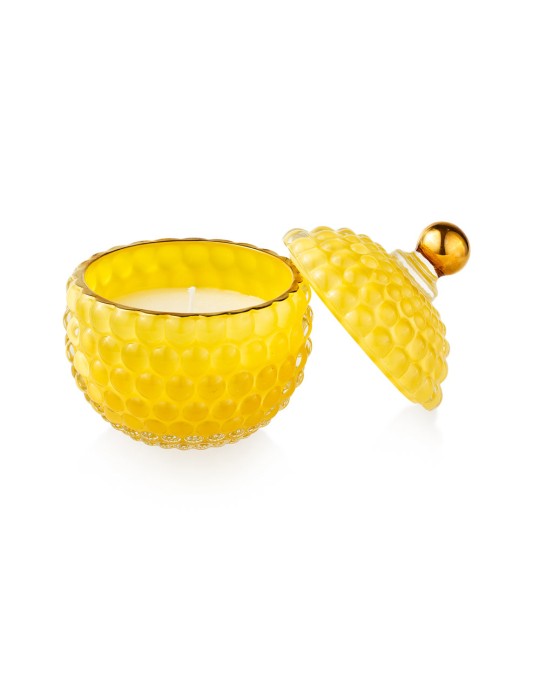Candela bombata Gialla