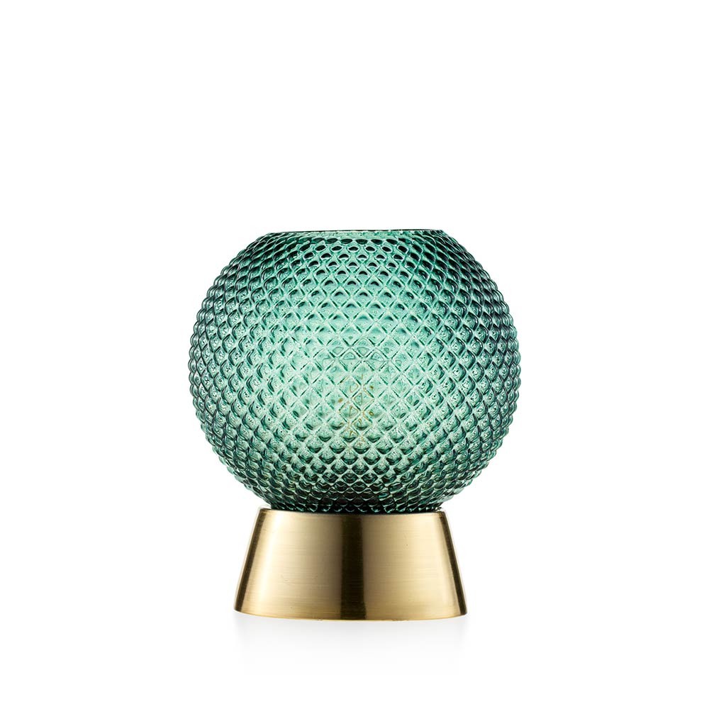 Cosmos Lampada da Tavolo Verde 14x16 cm