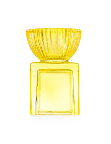 Candeliere mini cubo giallo