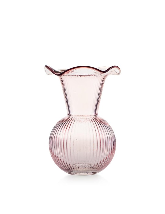 Vaso Bocca Larga Cipria 16x24cm