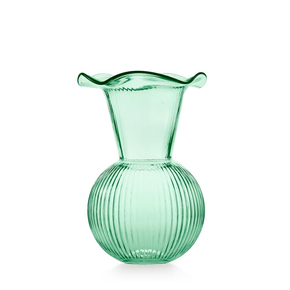 Vaso Bocca Larga Verde 16x24cm