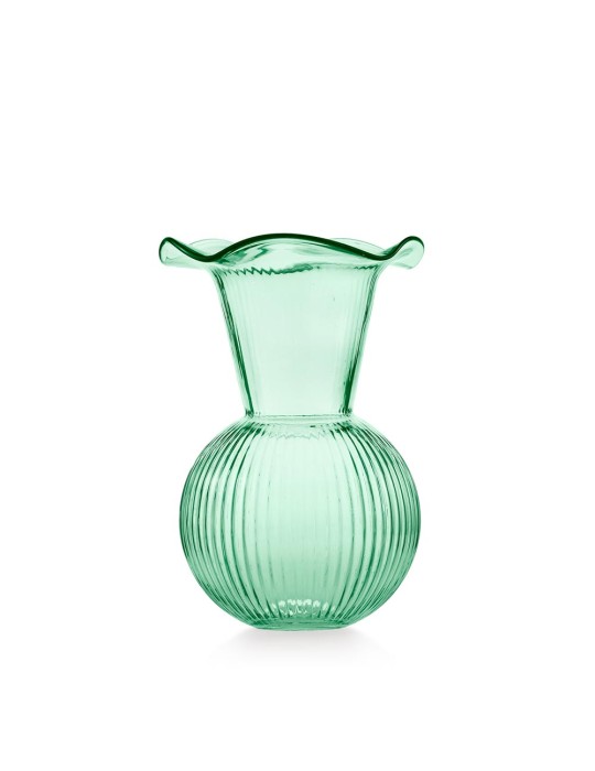 Vaso Bocca Larga Verde 16x24cm