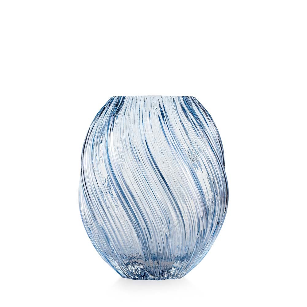 Vaso Spirale Blu 18x21cm