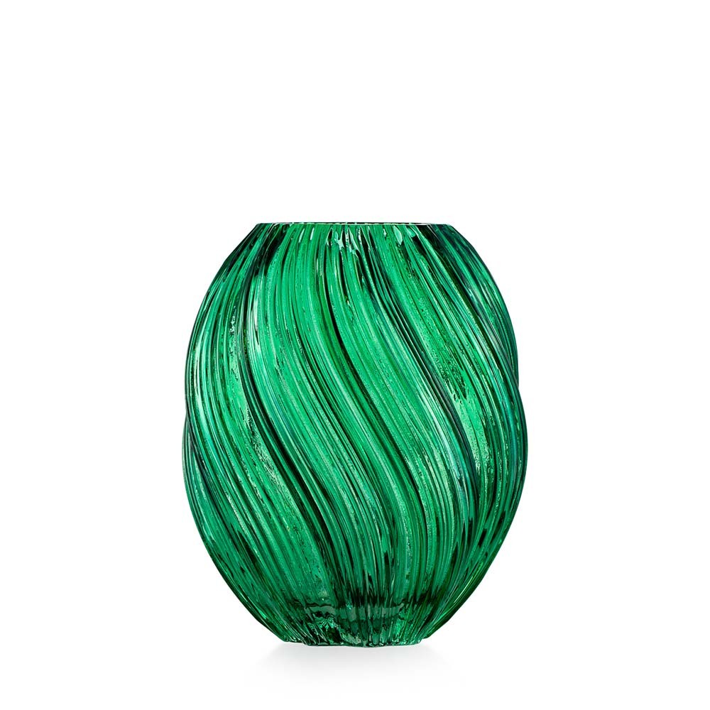 Vaso Spirale Verde 18x21cm