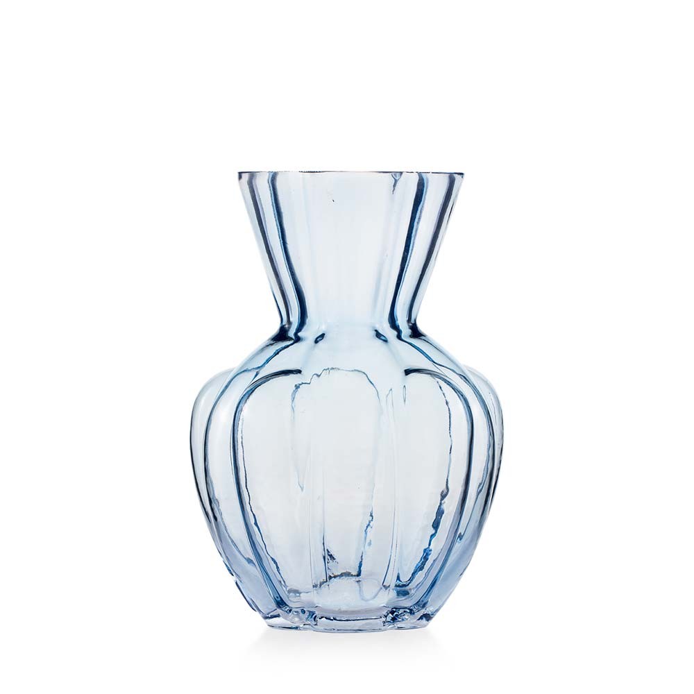 Vaso Tulipano Blu 17x24,5cm