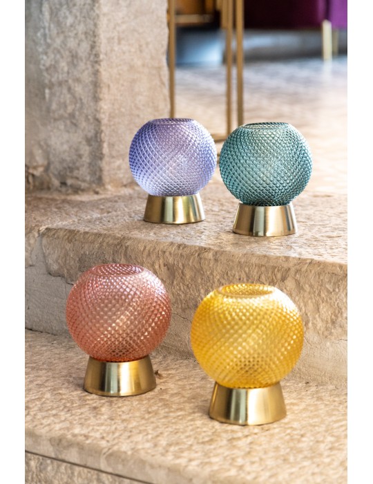 Lampada Sfera Gialla