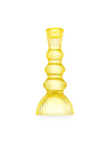 Candeliere alto giallo