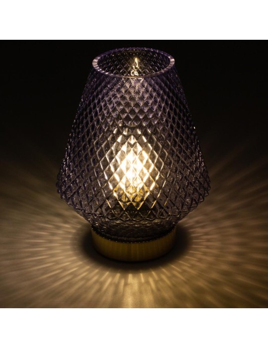 Lampada da tavolo blu