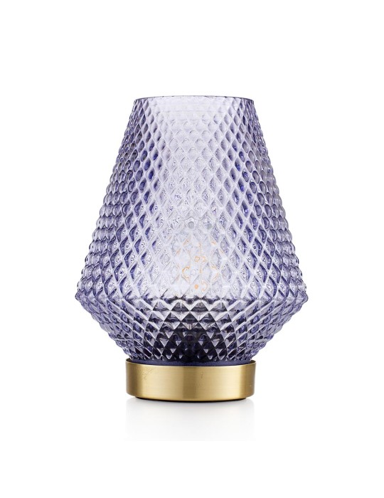 Lampada da tavolo blu