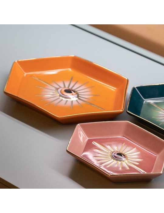 Svuotatasche in porcellana Arancione