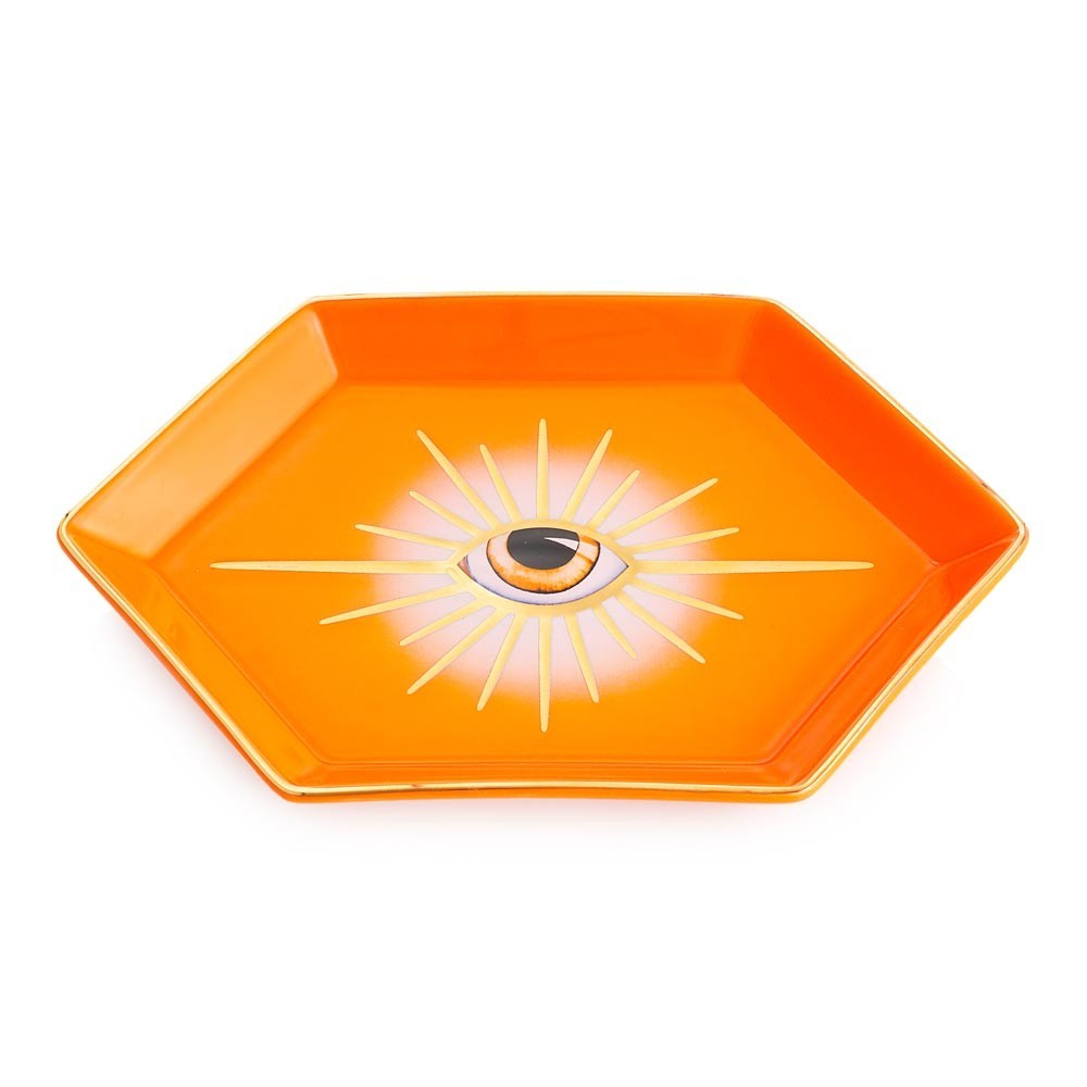 Svuotatasche in porcellana Arancione