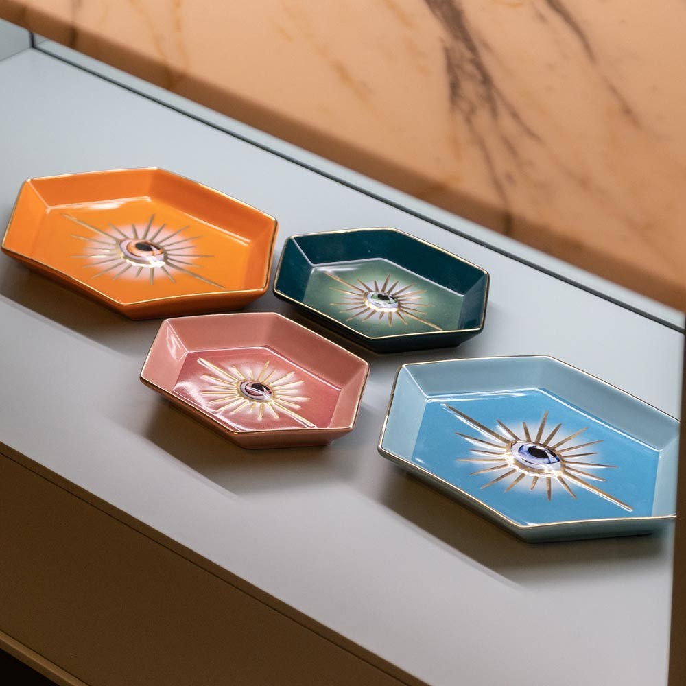 Svuotatasche in porcellana Verde