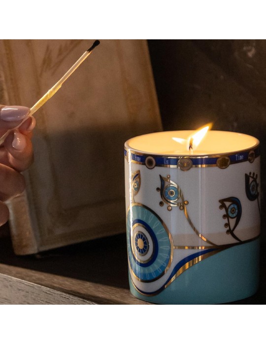 Candela in porcellana