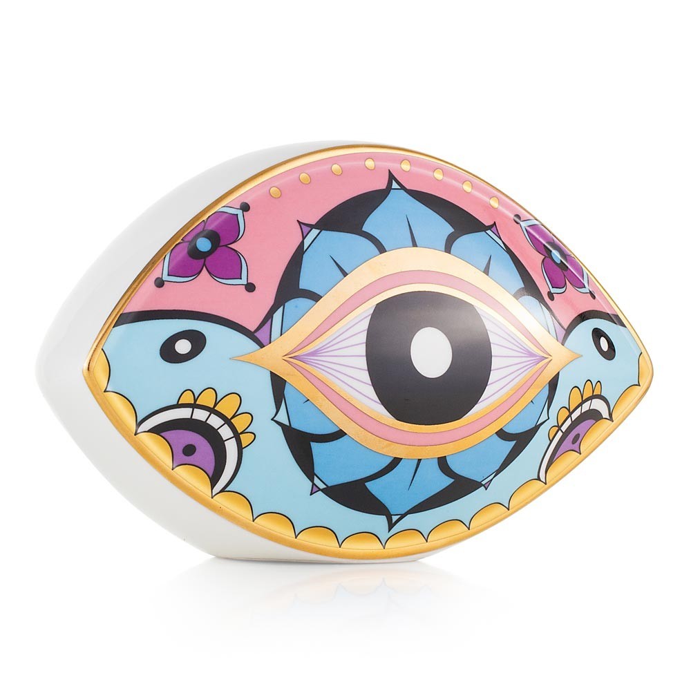 Fermacarte in porcellana