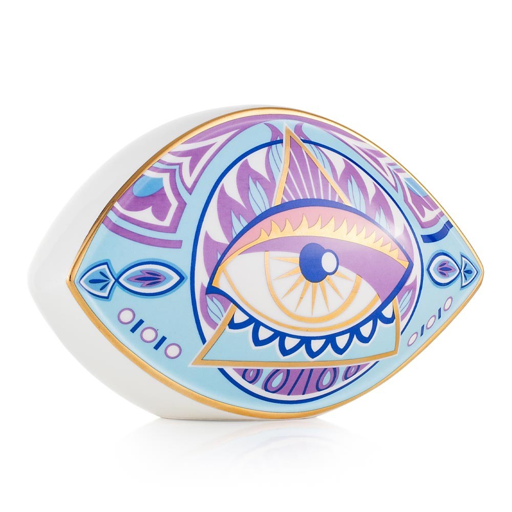 Fermacarte in porcellana