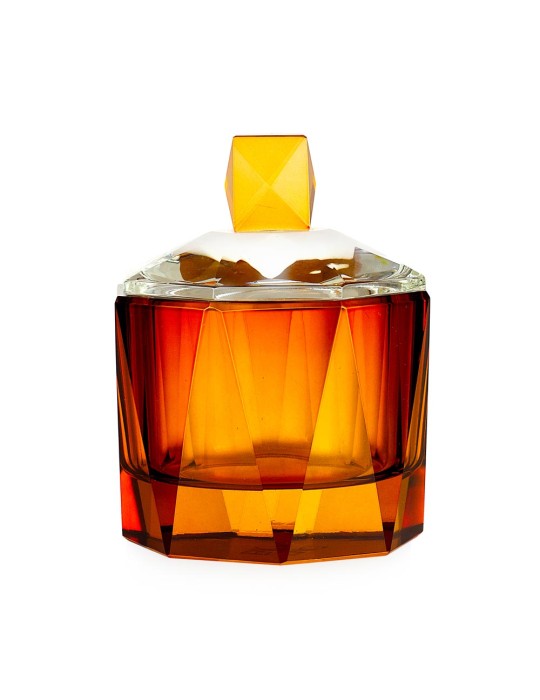 Scatola portaoggetti ambra