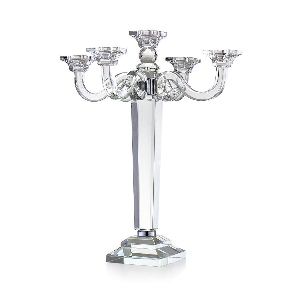 Candeliere cinque fiamme