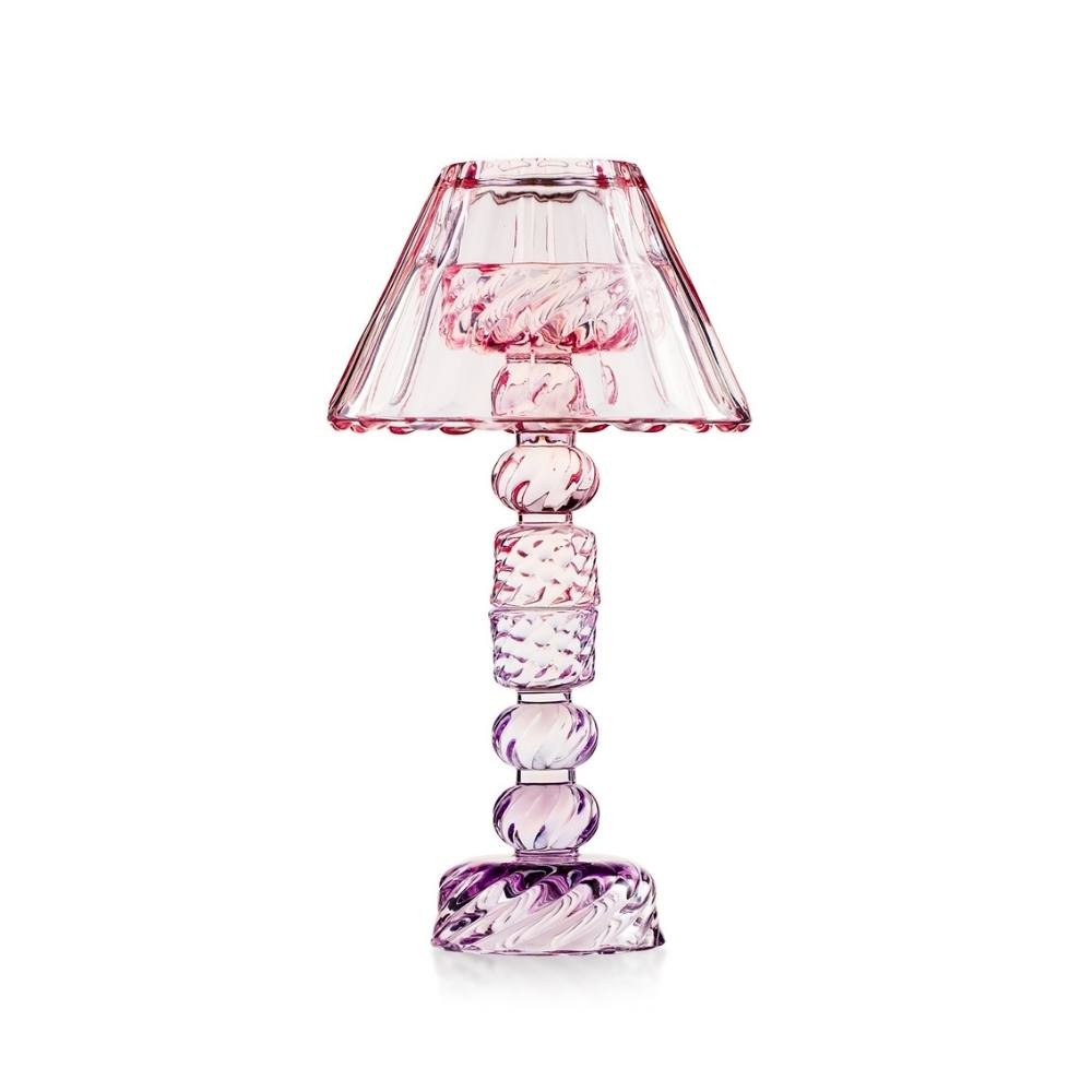 Candeliere gr con paralume Cipria